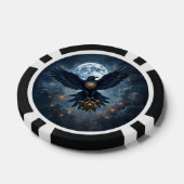 Der himmlische Rabe. Pokerchips (Einzeln)