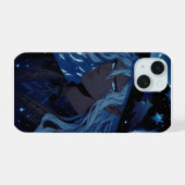 Der himmlische Zauberer iPhone 15 Hülle (Rückseite (Horizontal))