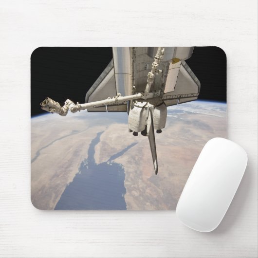 Der hintere Abschnitt des dockten Space Shuttles Mousepad (Mit Mouse)