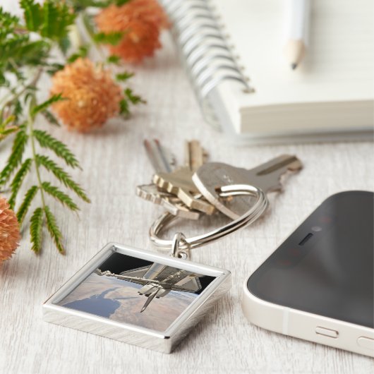 Der hintere Abschnitt des dockten Space Shuttles Schlüsselanhänger (Seite)