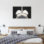 Der hintere Teil des Raumschiffs bewegt sich Leinwanddruck (Insitu (Schlafzimmer))