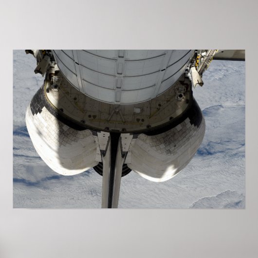 Der hintere Teil des Space Shuttle Endeavour 2 Poster (Vorne)