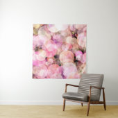 Der Hintergrund blassgelber Blasen. Wandteppich (Beispiel (Horizontal))