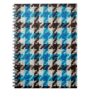 Der Hintergrund der Flanell-Textur. Notizblock