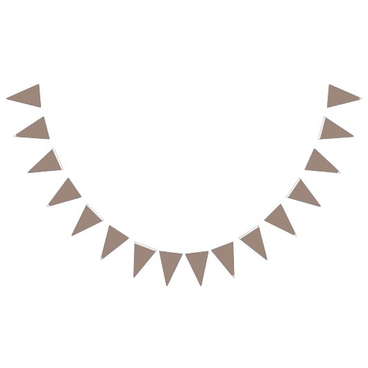 Der Hintergrund ist in verschiedenen Brauntönen ge Wimpelkette (Alle)