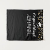 Der Hintergrund moderner Graduierungsparteien verb Wandteppich (Vorderseite (Horizontal))