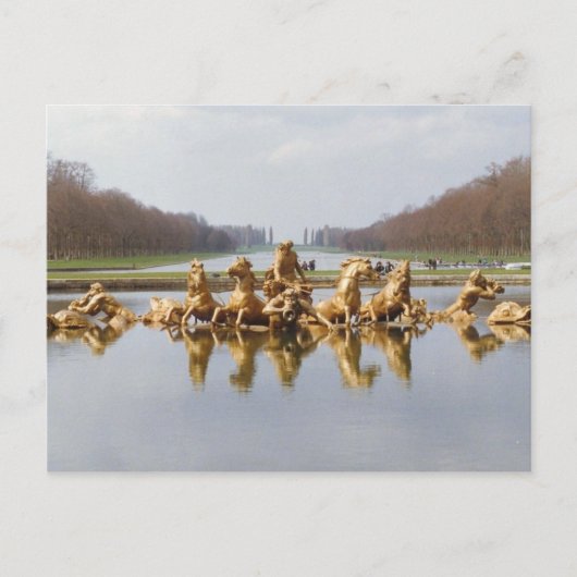 Der Hinterhof Postkarte (Vorderseite)