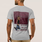 Der Hintern Krew T der Männer T-Shirt (Rückseite)