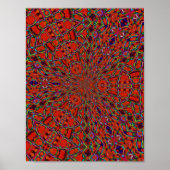 Der Hippie der 60er Poster (Vorne)