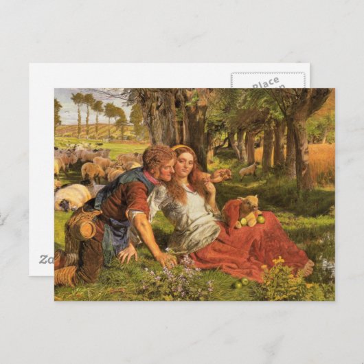 Der Hireling-Schäfer Postkarte (Vorne/Hinten)