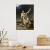 Der Hirte David Triumphant Poster (Küche)