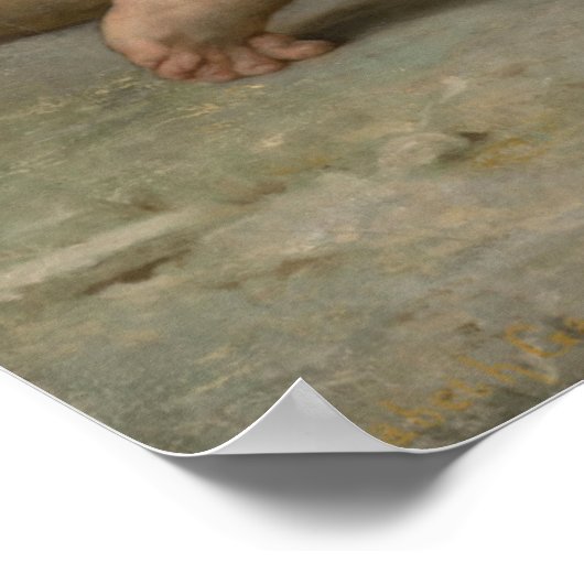 Der Hirte David Triumphant Poster (Ecke)