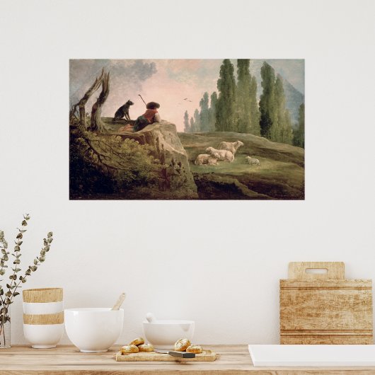 Der Hirte Poster (Küche)