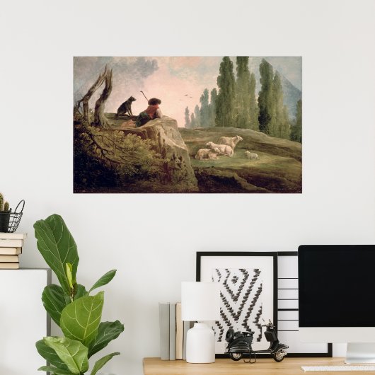 Der Hirte Poster (Heimbüro)