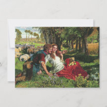 Der Hirte und seine Freundin (von Holman Hunt)