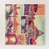 Der historische Charme Roms: Perspektive der Vatik Puzzle (Horizontal)