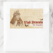 Der historische Graf Dracula Rechteckiger Aufkleber (Tasche)