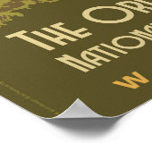 Der historische Weg von Oregon Poster (Ecke)