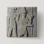 Der hittite-Gott Uomi, Karkemish Button (Vorderseite)