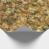 Der Hive ist ein Knall mit den Neuigkeiten! Geschenkpapier (Ecke)
