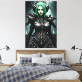 Der Hive Mind 056 Leinwanddruck (Insitu (Schlafzimmer))