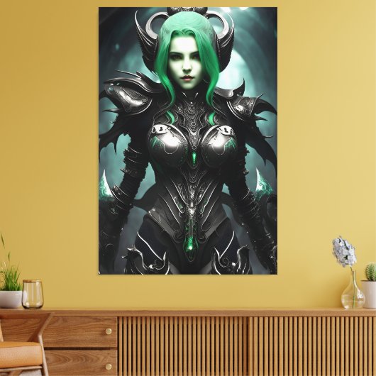 Der Hive Mind 056 Leinwanddruck (Insitu (Wohnzimmer))