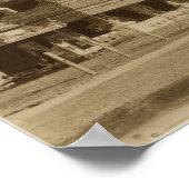 Der Hman Kyaung oder das GlasKloster Birma Poster (Ecke)