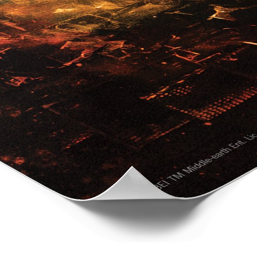 Der Hobbit: DER KAMPF MIT FÜNF ARMIES™-Logo Poster (Ecke)