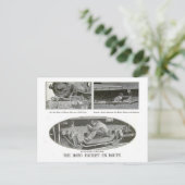 Der Hobo-Tourist Postkarte (Stehend Vorderseite)