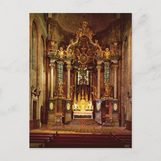 Der Hochaltar im Ostenchor Postkarte (Vorderseite)