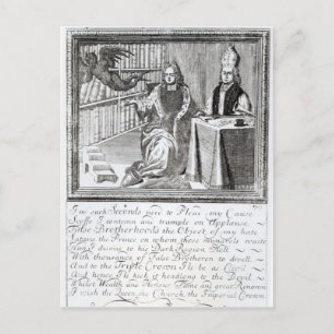 Der Hochkirchenmeister, der sein eigenes Putsch fü Postkarte