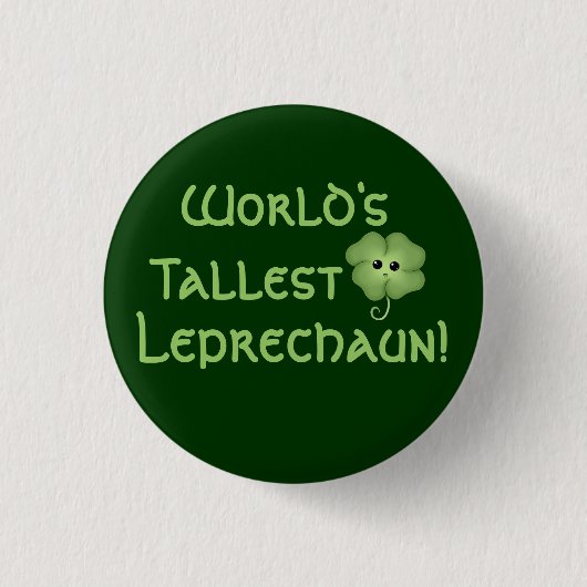 Der höchste Kobold der Welt Button (Vorderseite)