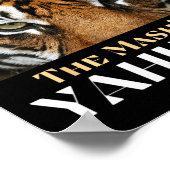 Der höchste Yahuah und der Mashiach Yahusha Poster (Ecke)