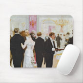 Der Hochzeits-Empfang, c.1900 Mousepad (Mit Mouse)