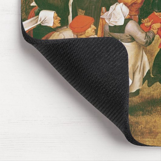 Der Hochzeits-Tanz, 1607 Mousepad (Ecke)