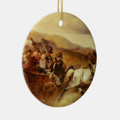 Der Hochzeits-Wagen Keramikornament (Rechts)