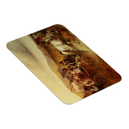 Der Hochzeitskart Magnet (Rechte Seite)