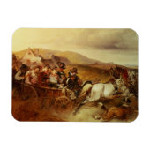 Der Hochzeitskart Magnet (Horizontal)