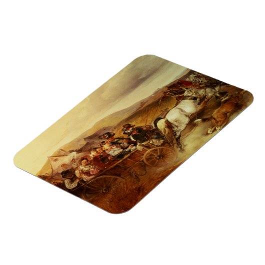 Der Hochzeitskart Magnet (Linke Seite)