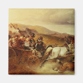 Der Hochzeitskart Magnet (Vorne)