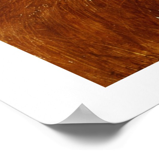 Der Hochzeitskart Poster (Ecke)