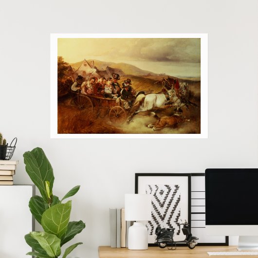 Der Hochzeitskart Poster (Heimbüro)