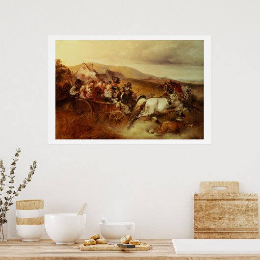 Der Hochzeitskart Poster (Küche)