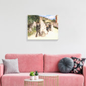 Der Hochzeitstag-März von Robinson, Vintage Newlyw Leinwanddruck (Insitu (Wohnzimmer))