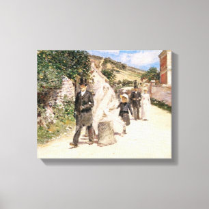 Der Hochzeitstag-März von Robinson, Vintage Newlyw Leinwanddruck