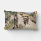 Der Hochzeitstag-März von Robinson, Vintage Newlyw Lendenkissen (Rückseite)