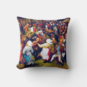 Der Hochzeitstanz, Pieter Bruegel Kissen