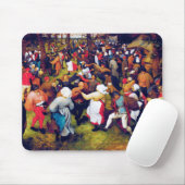 Der Hochzeitstanz, Pieter Bruegel Mousepad (Mit Mouse)