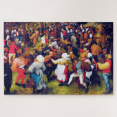 Der Hochzeitstanz, Pieter Bruegel Puzzle (Horizontal)