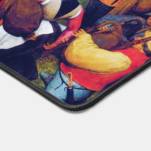 Der Hochzeitstanz, Pieter Bruegel Schreibtischunterlage (Ecke)